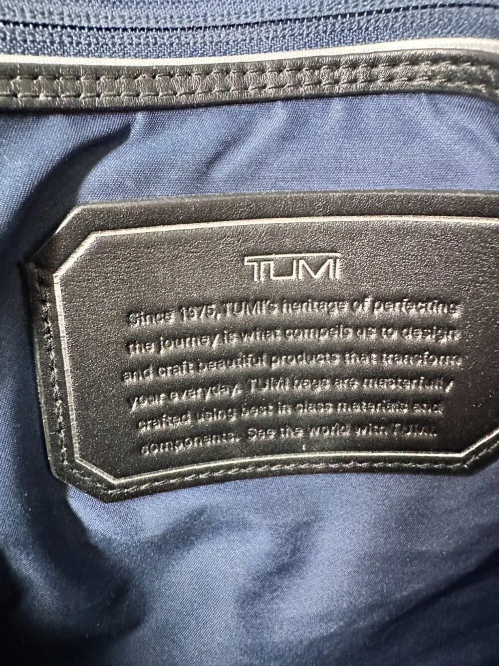 Tumi Arrive Sawyer Briefcase Black Business Bag Travel